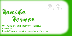 monika herner business card